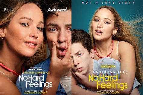 was jennifer lawrence naked in no hard feelings|Jennifer Lawrence, Andrew Barth Feldman on ‘No Hard Feelings’。